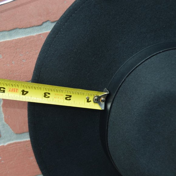 Sole Society Black Wool Structured Hat - Picture 9 of 10